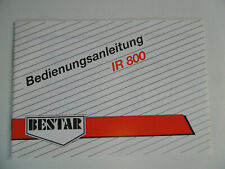 Bedienungsanleitung 800 bestar gebraucht kaufen  Riedstadt