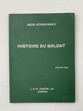 Noten strawinsky histoire gebraucht kaufen  Berlin