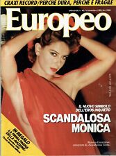 Europeo 1985 monica usato  Italia