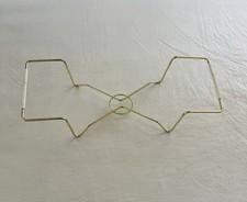 Caçarola pirex vintage suporte para prato suporte apenas metal latão alças brancas  comprar usado  Enviando para Brazil