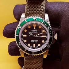 Orologio Uomo Movimento Automatico Nh35 Customizzato 39.5mm Vintage comprar usado  Enviando para Brazil