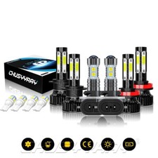 Lâmpadas combo farol de neblina Hi Lo farol de LED luz de neblina 6 peças para Hyundai Elantra 2013-2018 comprar usado  Enviando para Brazil