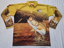 Camisa de pesca masculina PORT DOUGLAS GALPÃO DE LATA acampamento ao ar livre tamanho grande nova B#7 comprar usado  Enviando para Brazil