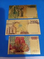 banconota lire oro usato banconota lire oro usato Porto Cesareo