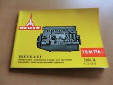 Ersatzteilliste motoren deutz gebraucht kaufen  Könnern