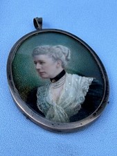 Antique portrait miniature for sale  WIMBORNE