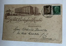 Cartolina pubblicitaria hotel usato  Roma