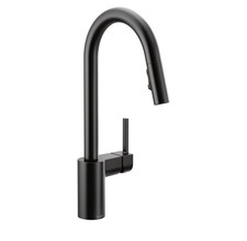 Torneira de cozinha Moen 7565BL Align arco alto com uma alça - Preto fosco comprar usado  Enviando para Brazil