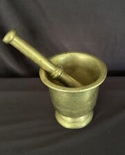 Antique brass mortar for sale  Easton