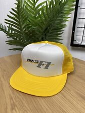 Boné vintage Renault F1 Racing Fórmula uno chapéu caminhoneiro sistema operacional, usado comprar usado  Enviando para Brazil