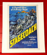 Stagecoach john wayne for sale  WINDSOR