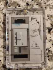 Usado, Placa de impressão 2020 Panini Contenders - Matt Chapman #50 preta /1 comprar usado  Enviando para Brazil