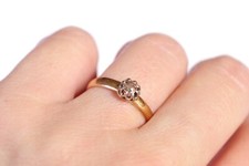 Bague ancienne solitaire d'occasion  Paris IV