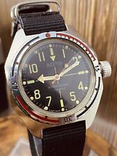VOSTOK anfíbio ATIRADOR ANFÍBIO RELÓGIO MILITAR MERGULHADOR RUSSO SOVIÉTICO URSS #6584 comprar usado  Enviando para Brazil