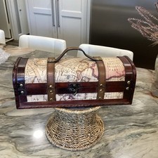Wooden leather maps for sale  Saint Louis