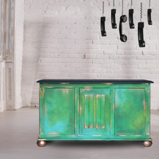 Blanket box green for sale  LEICESTER