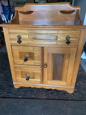 Vintage oak wash for sale  Millstone Township