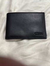 Tumi black wallet for sale  CARDIFF