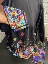 Blusa de banho Rash Guard manga longa boho hippi festival praia M média sol comprar usado  Enviando para Brazil