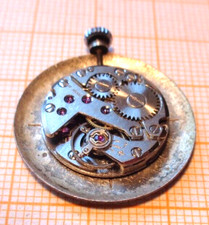 Vintage handaufzug werk gebraucht kaufen  Eggenstein-Leopoldshafen