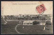 Cpa trappes vue d'occasion  Expédié en France