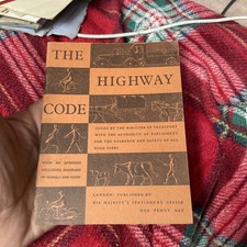 Vintage highway code for sale  DEAL