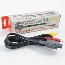 Cabo AV estéreo Nintendo (RCA) SHVC-008 na caixa para Super Famicom 64 GameCube 759 comprar usado  Enviando para Brazil