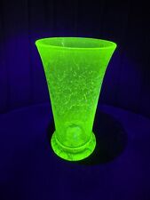 Uranium glass crackle for sale  BASINGSTOKE