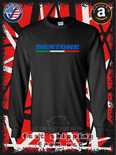 Nova Camiseta Masculina Manga Longa Logotipo Bertone FIAT X1/9 Camiseta American Davis34 comprar usado  Enviando para Brazil