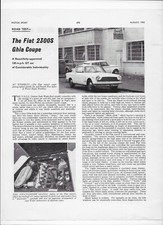 1965 fiat 2300s for sale  NEWMARKET