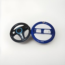 2x Controle de Volante Nintendo Wii Sonic The Hedgehog Roda Azul e Preta comprar usado  Enviando para Brazil