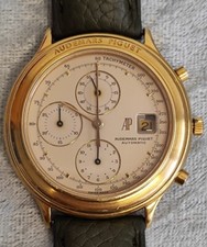 AUDEMARS PIGUET HUITIEME CRONÓGRAFO AUTOMÁTICO COM CAIXA E PAPÉIS 1991!!! comprar usado  Enviando para Brazil