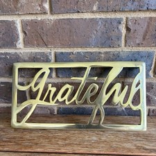 Crate barrrel brass for sale  Belton
