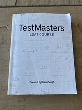 Testmasters lsat course for sale  Orlando