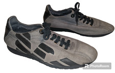 Tênis EMPORIO ARMANI Casual Logotipo Lateral Grande Tamanho 44 (10,5 EUA) Preto comprar usado  Enviando para Brazil