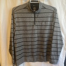 Camisa polo masculina Greg Norman para Tasso Elba manga longa golfe jogar seca grande simulada comprar usado  Enviando para Brazil
