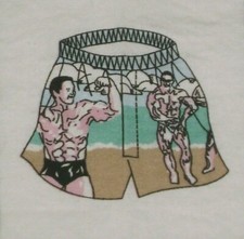 Painel de tecidos princesa BOXER BONANZA MUSCLE BEACH comprar usado  Enviando para Brazil