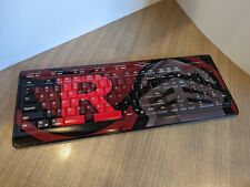 Teclado sem fio Rutgers University New Jersey 510w impresso personalizado nos EUA, usado comprar usado  Enviando para Brazil