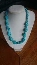 Türkis echtsteinkette collier gebraucht kaufen  Kleve