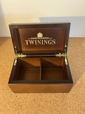 Twinings compartment wooden for sale  WITNEY