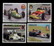 SELOS DE CORRIDA FORMULA ONE F1 Paraguai '89 Clark Rindt Prost Reuteman Lotus comprar usado  Enviando para Brazil