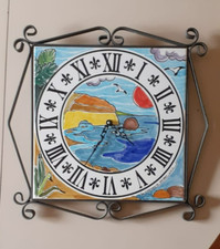 Orologio parete ceramica usato  Ragusa