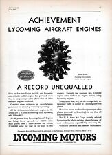 1932 lycoming aircraft for sale  Chester