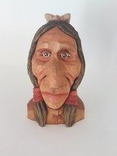Hand carved wooden for sale  Akron