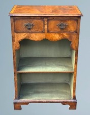 Small walnut bookcase for sale  CONSETT