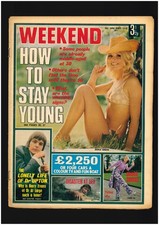 Weekend magazine back for sale  LONDON