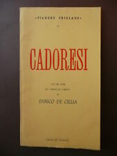 Poesia carso cadoresi usato  Italia