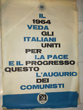 Pci manifesto epoca usato  Roma