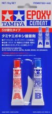 Pegamento de cemento epoxi Tamiya 87100 (A + B, 10 g) para herramientas artesanales modelo de plástico metálico segunda mano  Embacar hacia Mexico