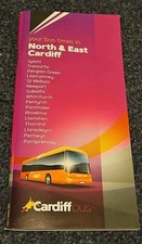 Cardiff bus timetable. for sale  POOLE